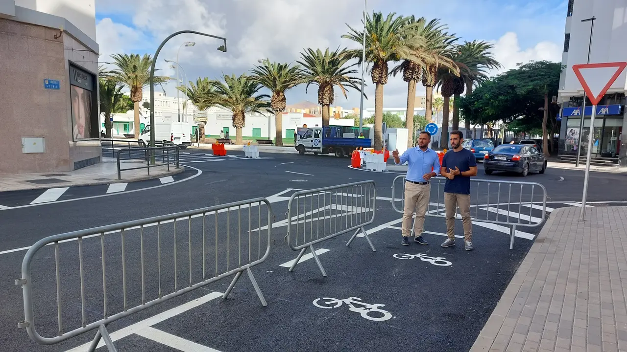 Nueva zona de estacionamiento para bicicletas en el entorno de El Reducto y Manolo Millares.