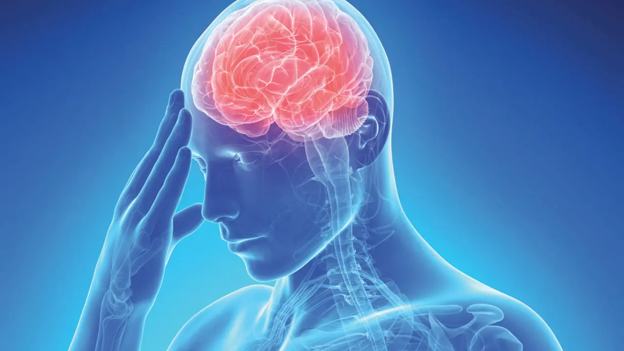 Ictus o infarto cerebral.