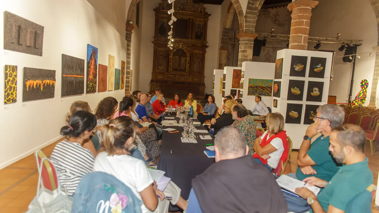 Reunión del Consejo Escolar Municipal de Teguise.