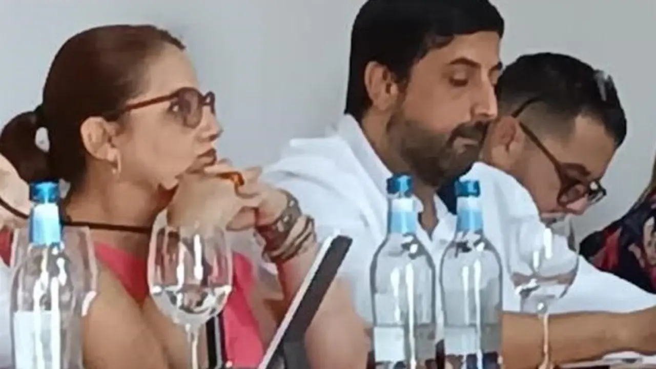 Grupo CC en el pleno de San Bartolomé.