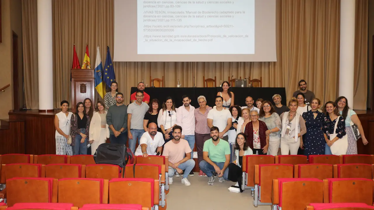 Participantes en las jornadas.
