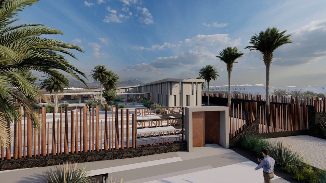 Biblioteca de Playa Blanca, proyecto básico.