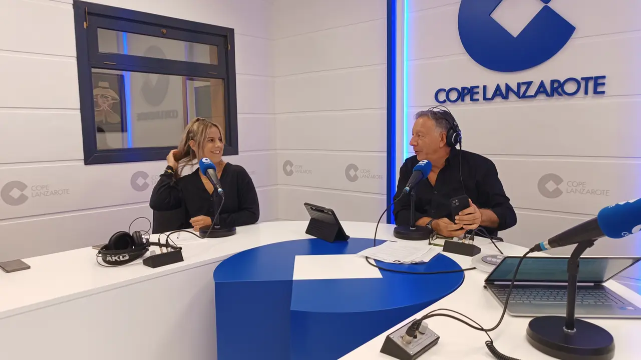 Jaime Puig y Paola Delgado, las voces de COPE Lanzarote.
