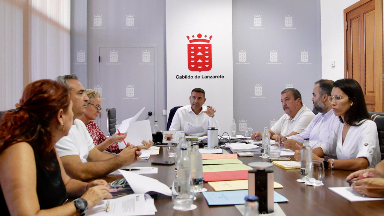 Consejo de Gobierno del Cabildo de Lanzarote.