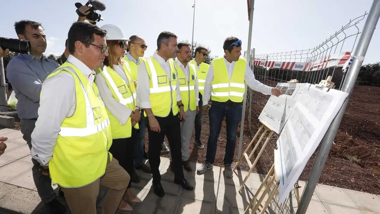 Visita de Pablo Rodríguez a Lanzarote.