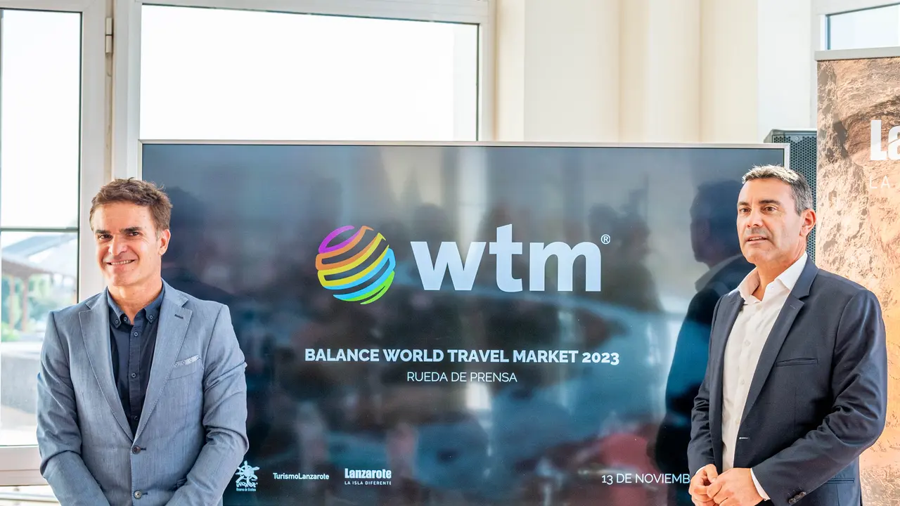 Balance de Lanzarote en la WTM de Londres 2023.