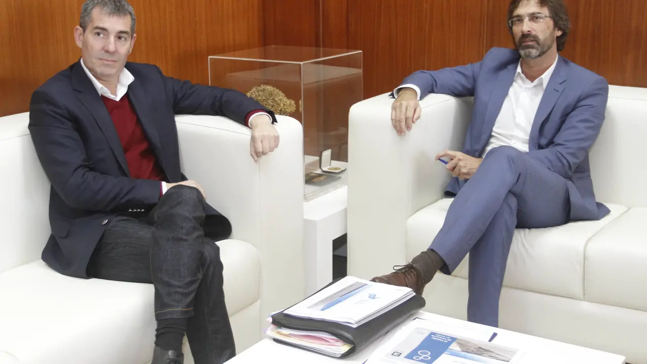 Pedro San Gin&eacute;s y Fernando Clavijo.