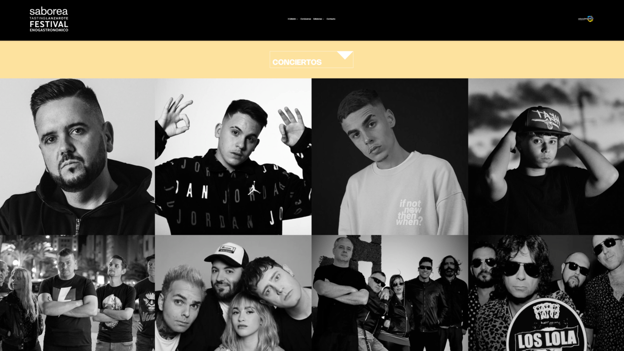 Conciertos de Saborea Lanzarote.
