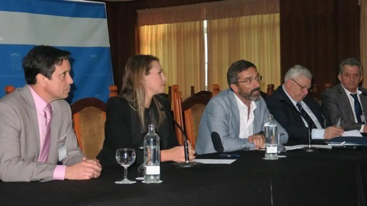 Presentación del proyecto de la Residencia de Mayores de Tahíche, en febrero de 2019.