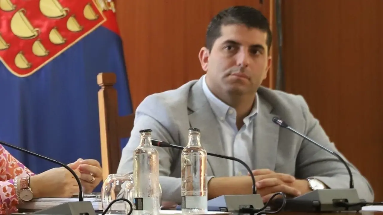 Benjam&iacute;n Perdomo, consejero del Cabildo por el PSOE.