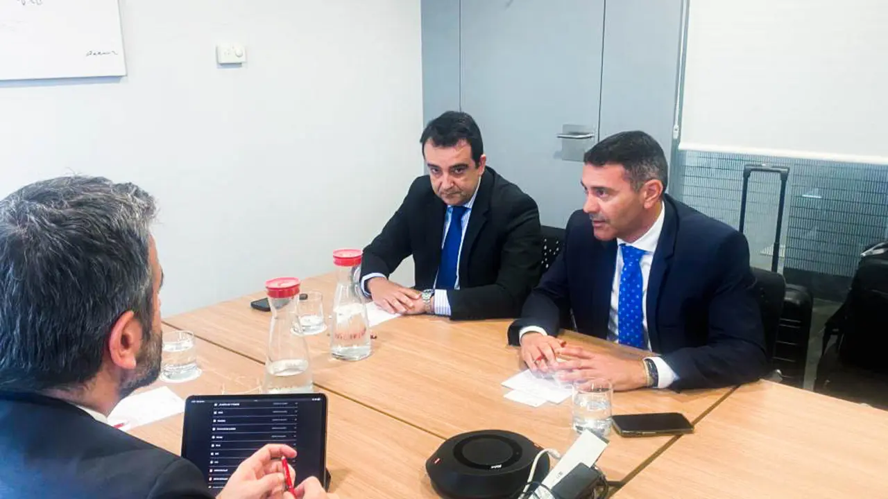 Reunión del Cabildo y la Cámara con Saerco.