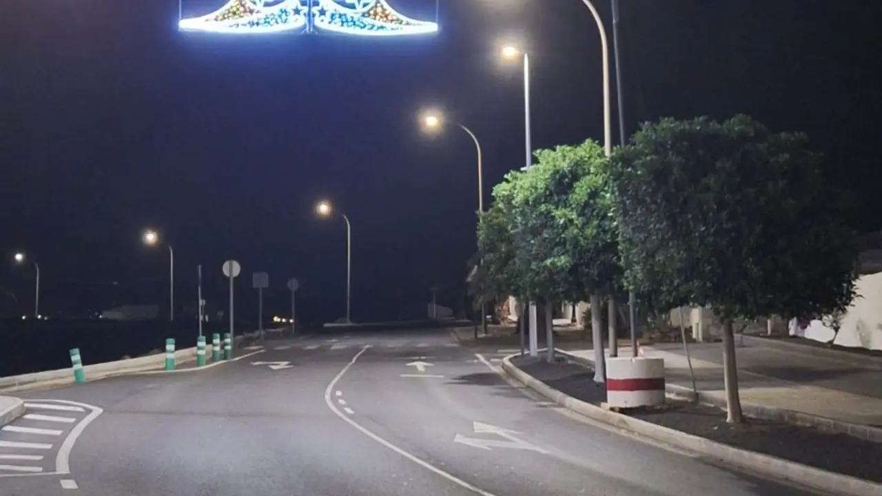 Tramo de la calle Reina Sofia.