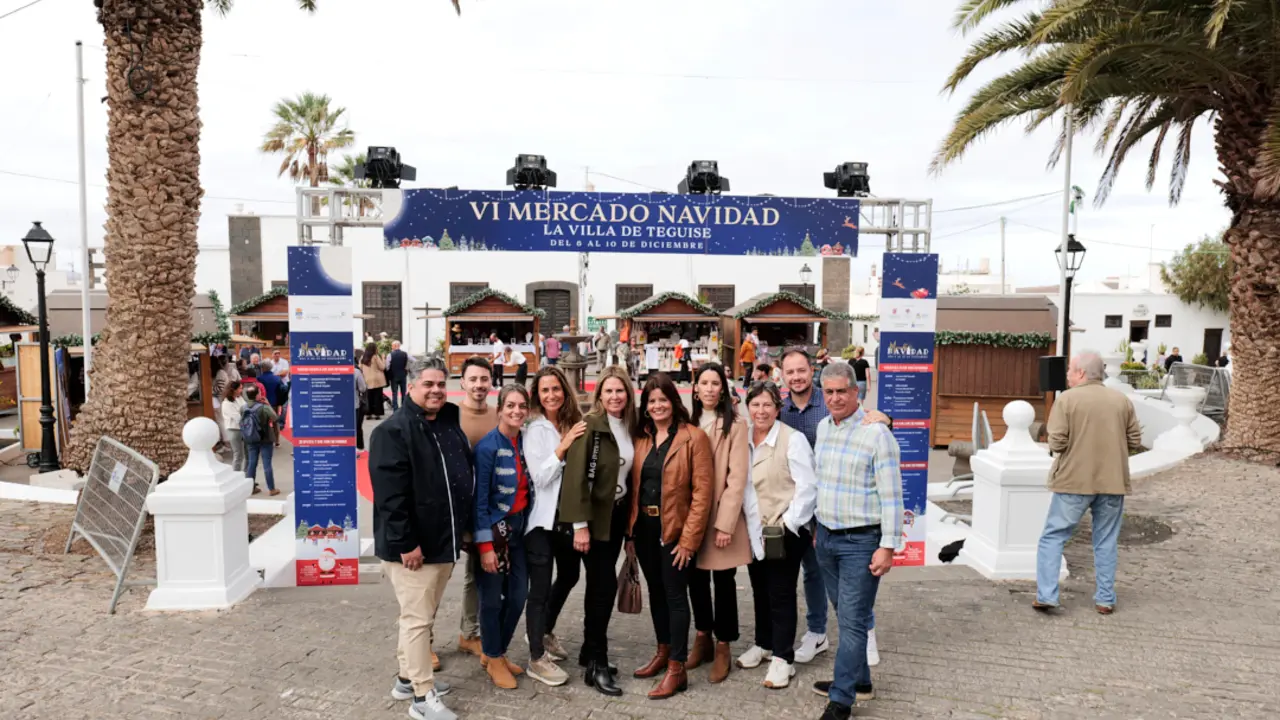 Mercado de Navidad de Teguise.