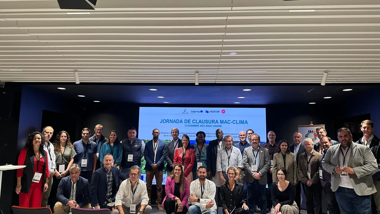 Participantes en jornada clausura Mac-Clima.