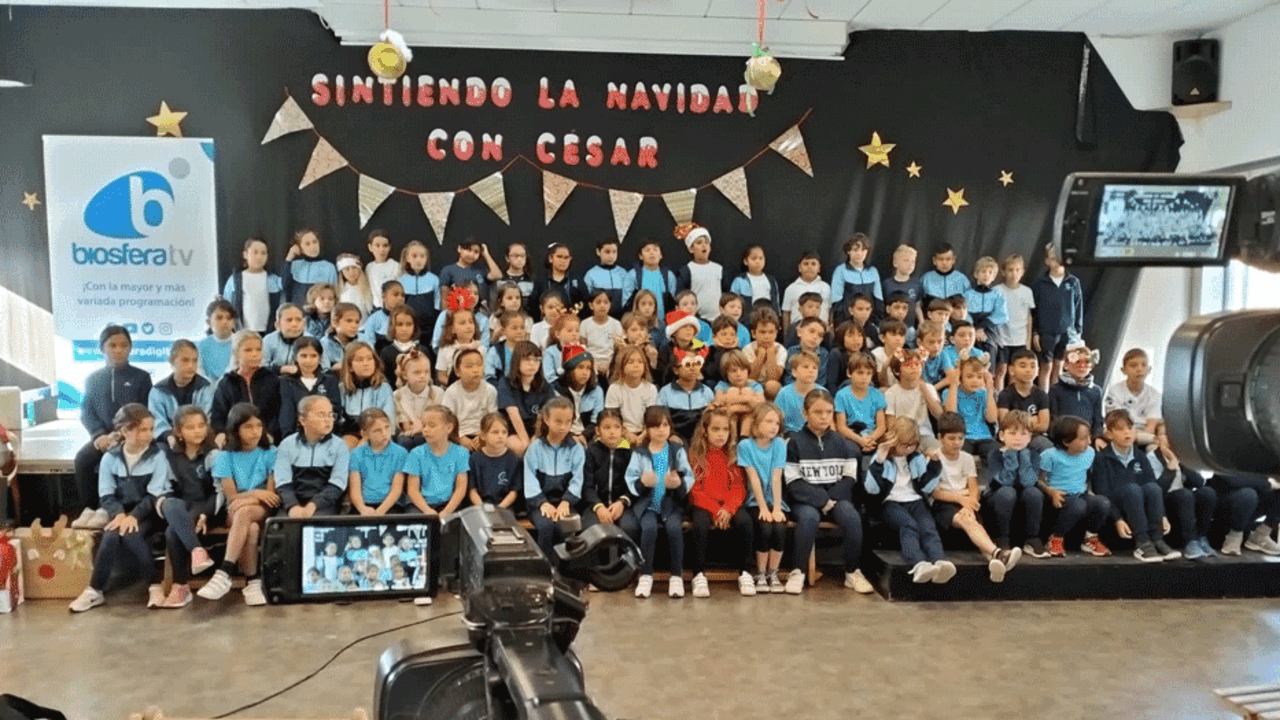 Alumnos del CEIP Costa Teguise