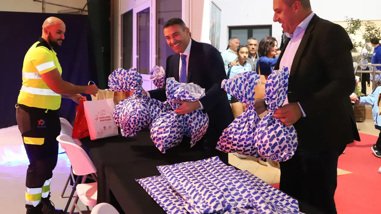 Portería solidaria.