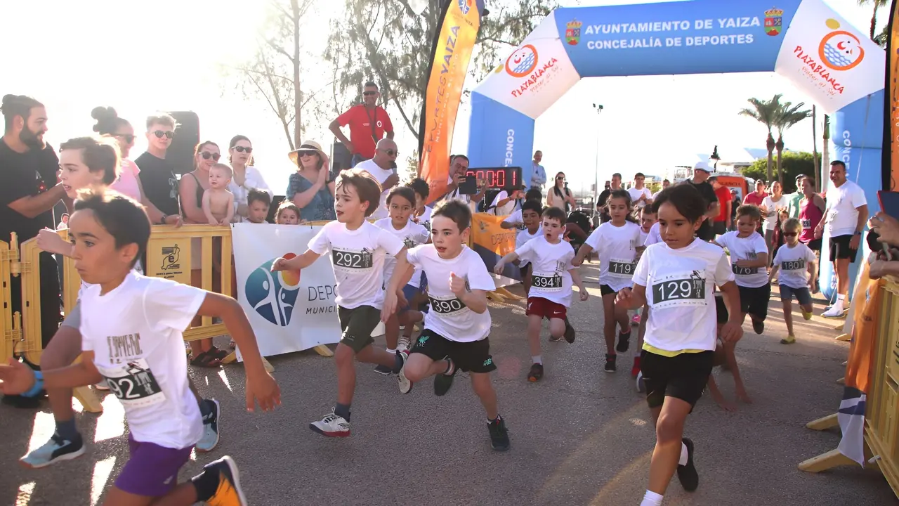 Carrera Solidaria Playa Blanca.