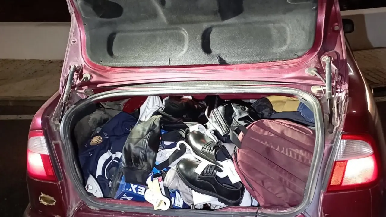 Interior del vehículo.