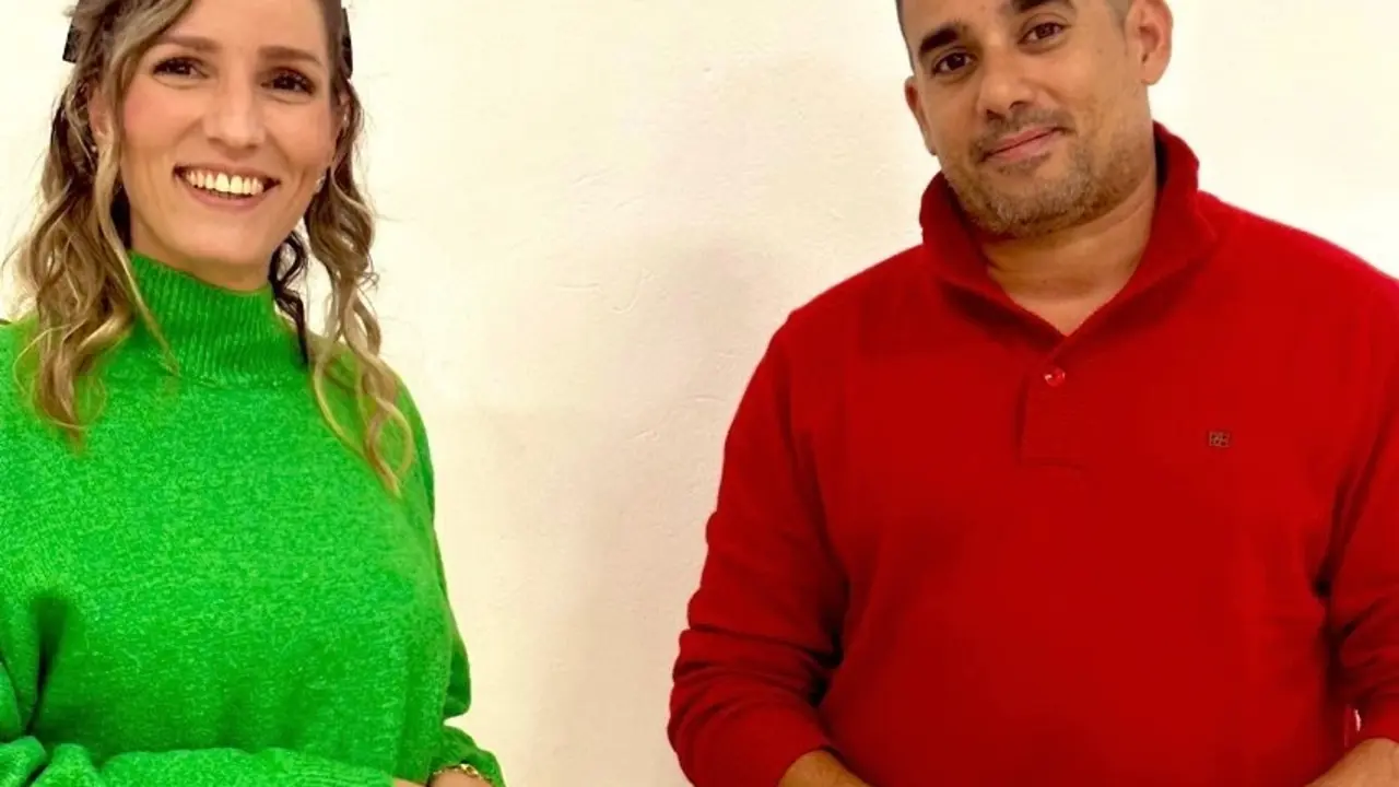 Sheila Guillén y Yoné Caraballo.