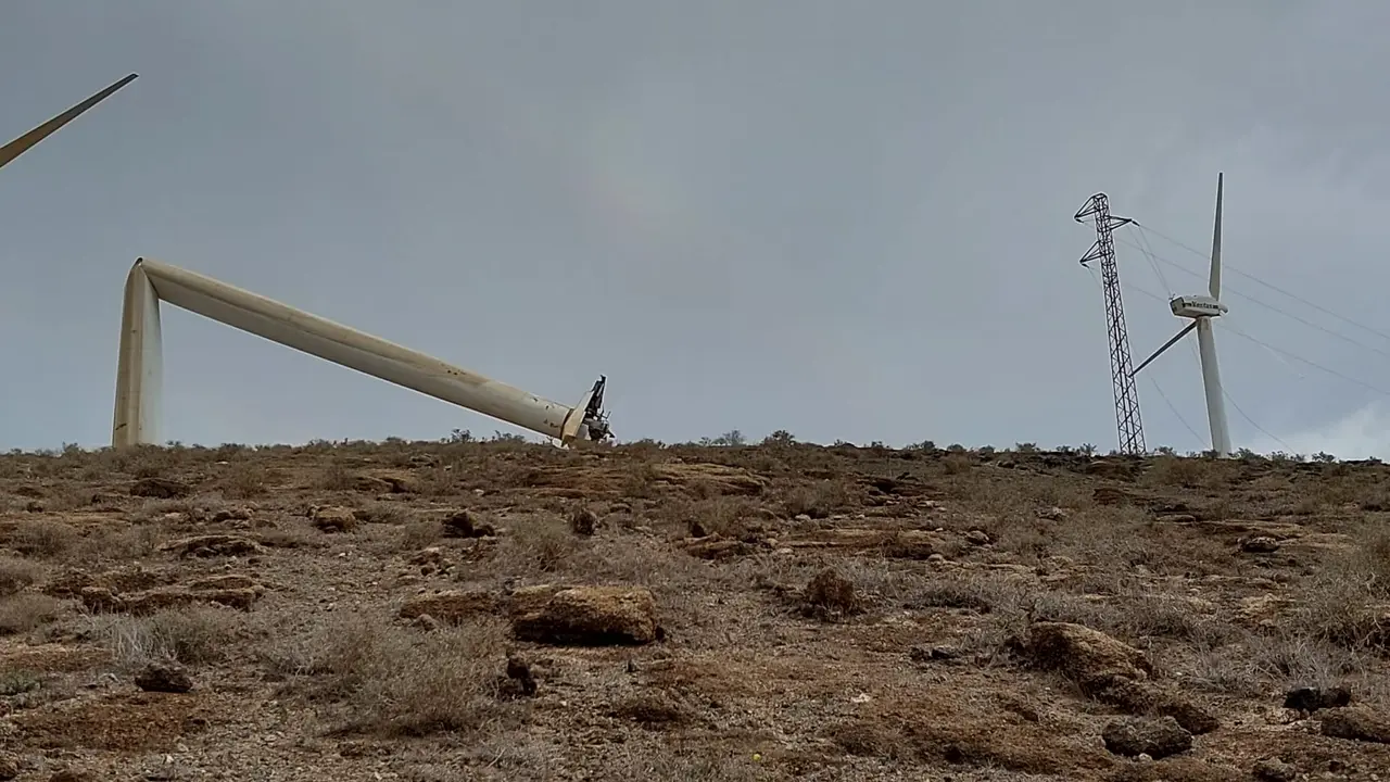 Molino caído Montaña Mina.