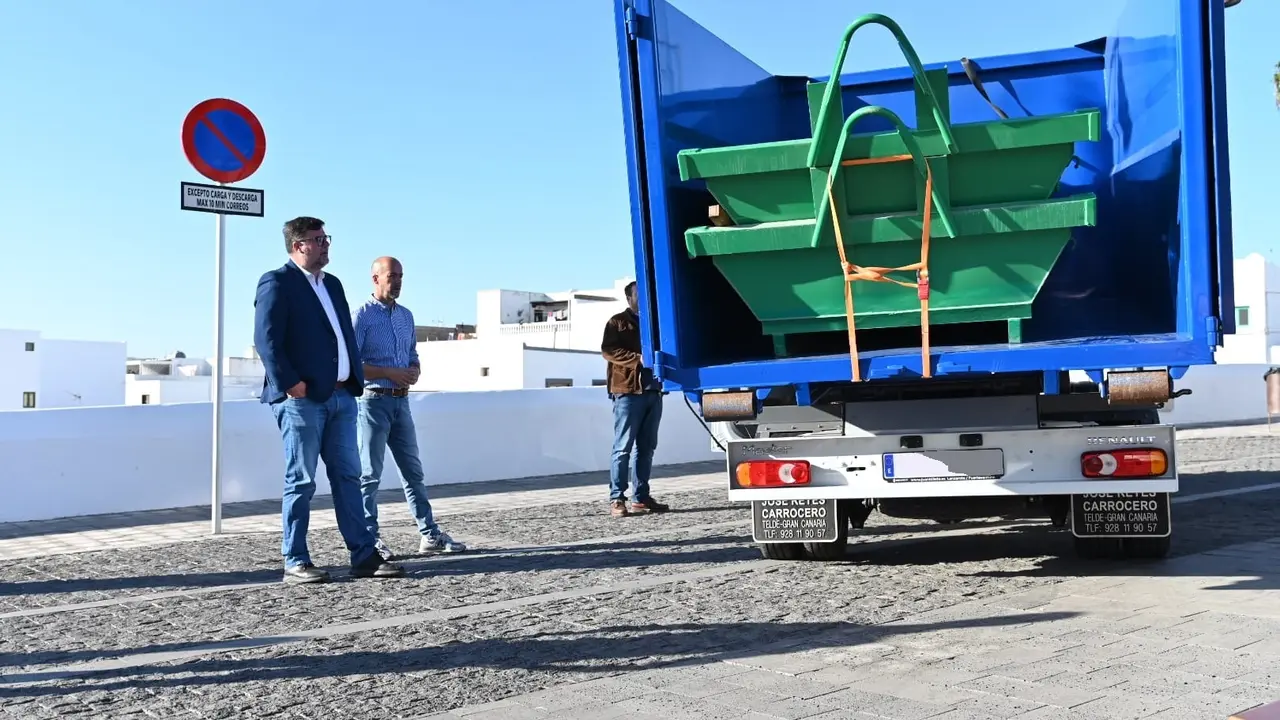 Nuevo vehículo San Bartolomé.