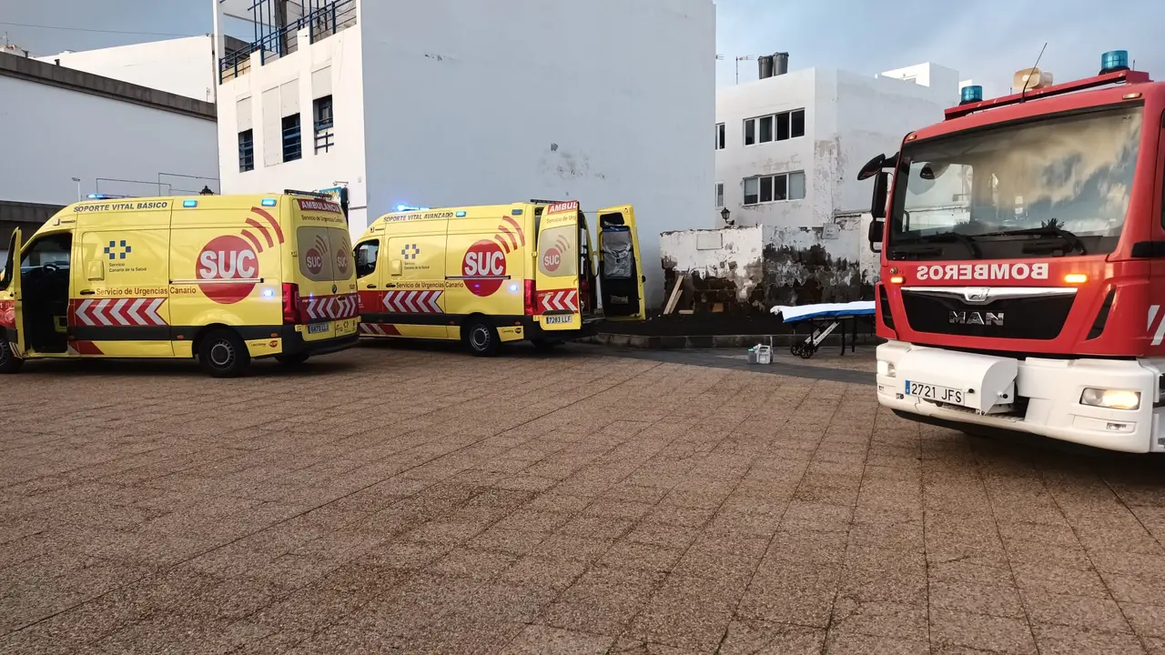 Accidente en el charco.