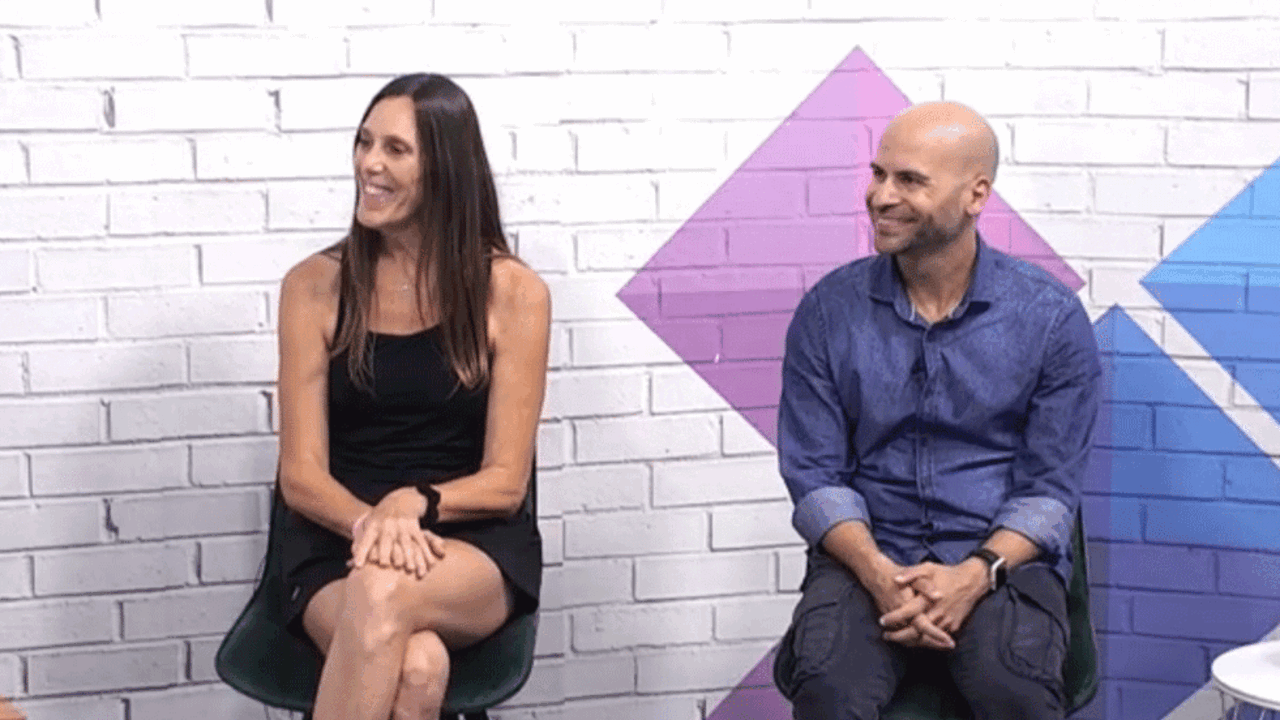 Cecilia Rasmussen y Reinier Alfonso