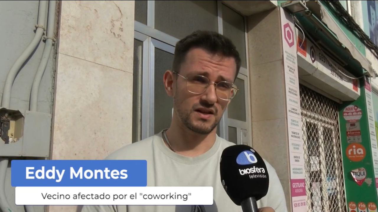 Vecino del edificio dónde se encuentra el "coworking".
