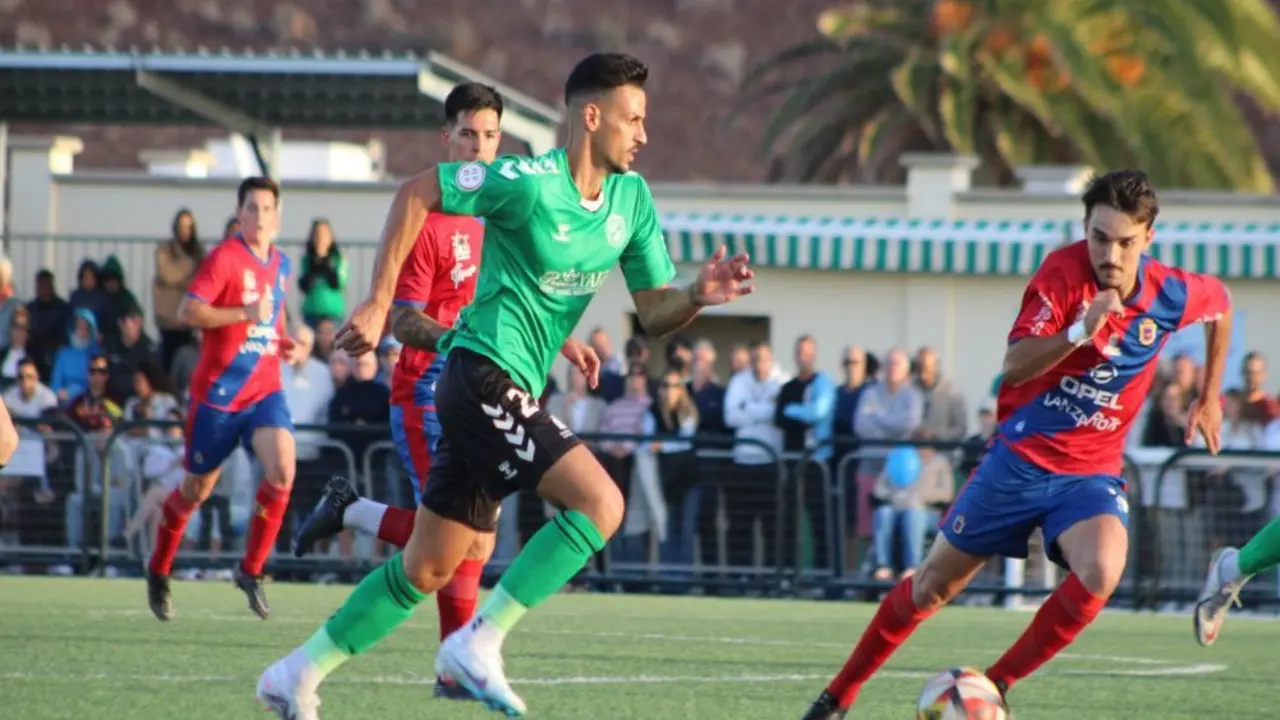 Partido entre el Yaiza y el Lanzarote