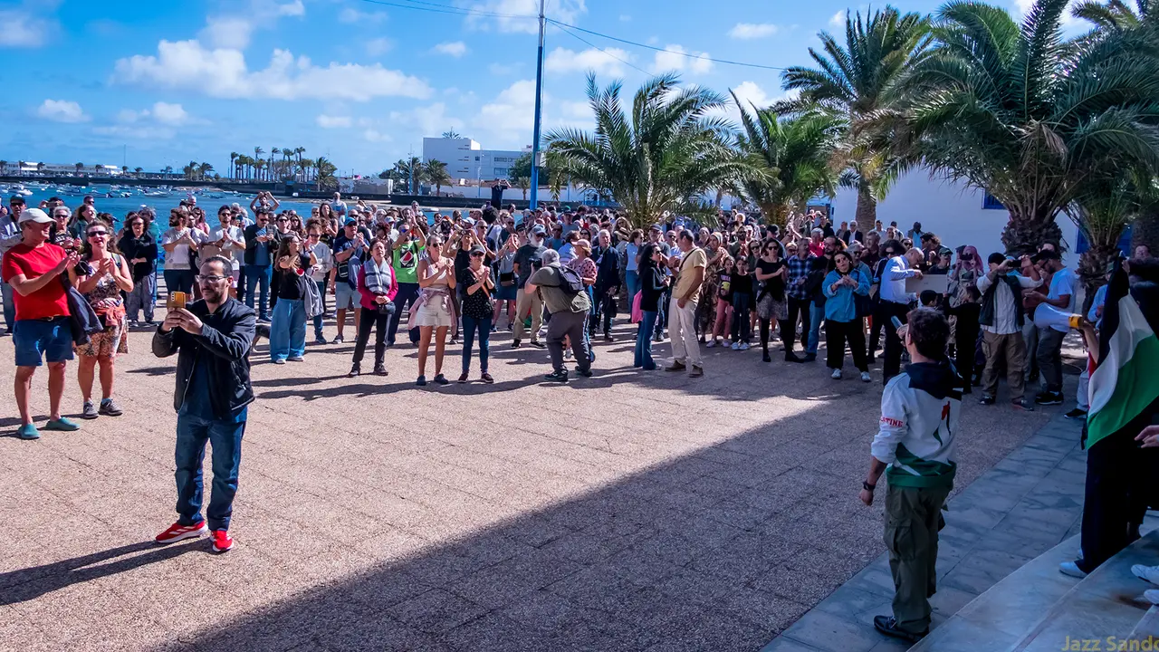 Concentración por Palestina.
