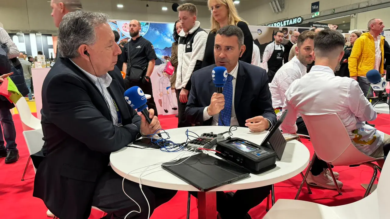 Oswaldo Betancort en COPE Lanzarote, desde Madrid Fusión.