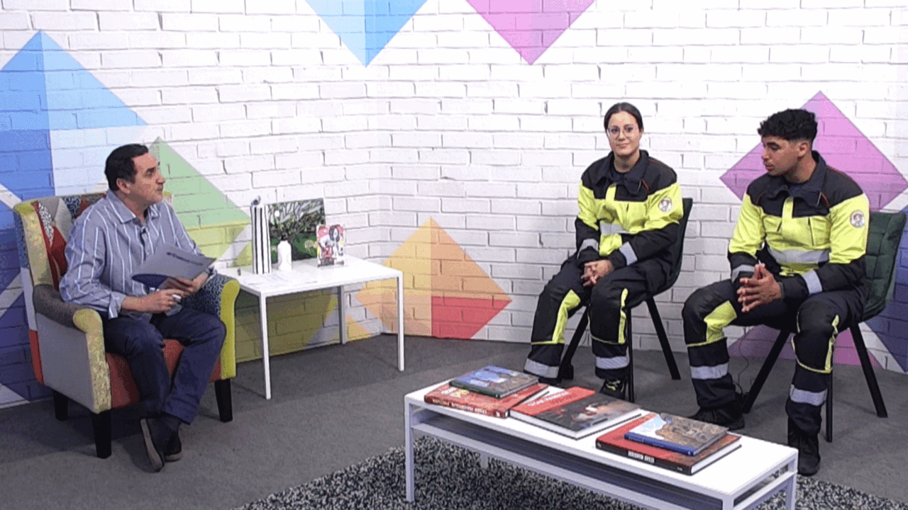 Sara Gonz&aacute;lez y Aim&aacute;n Gonz&aacute;lez de Boluntis