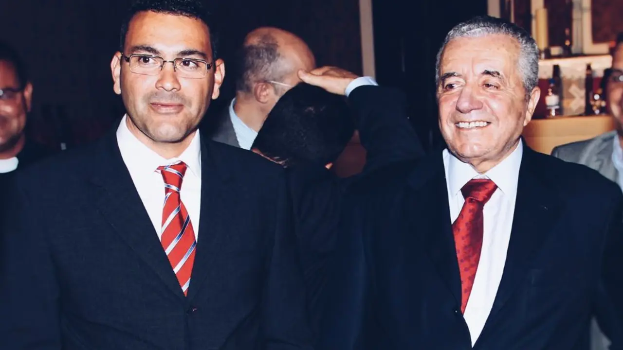 Oswaldo Betancort y Lorenzo Olarte