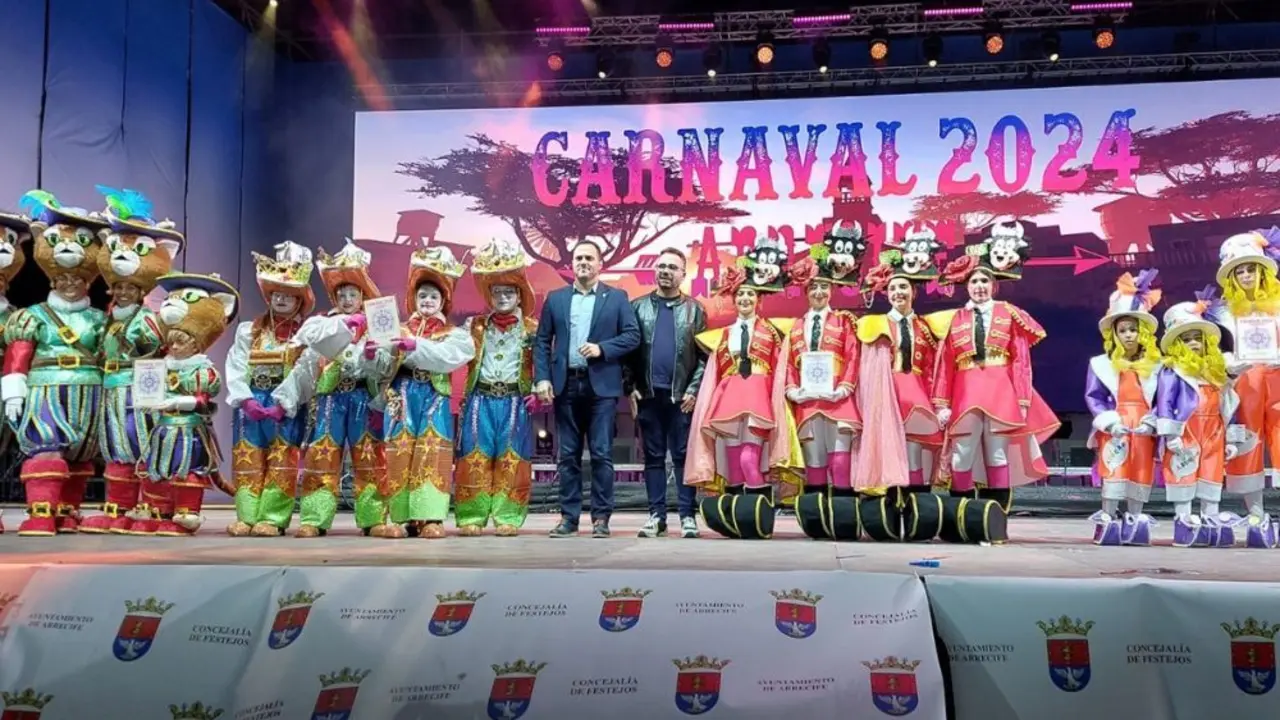 Final del concurso de murgas infantiles