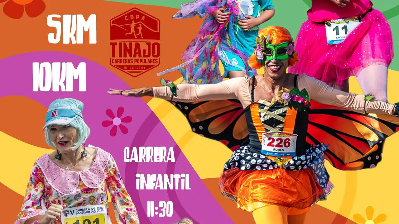 Carrera de mascaritas de Tinajo.