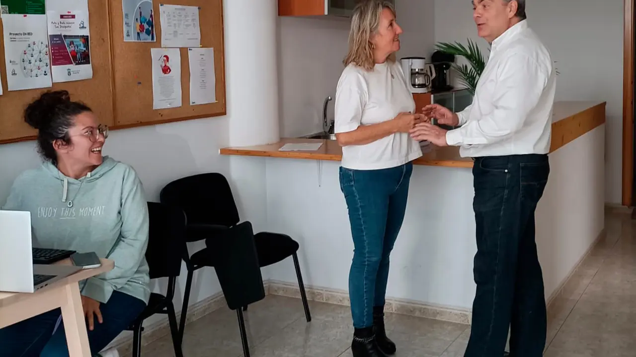 Acuerdo de colaboración entre A.S. Creciendo y Fundación Canaria San Vicente.