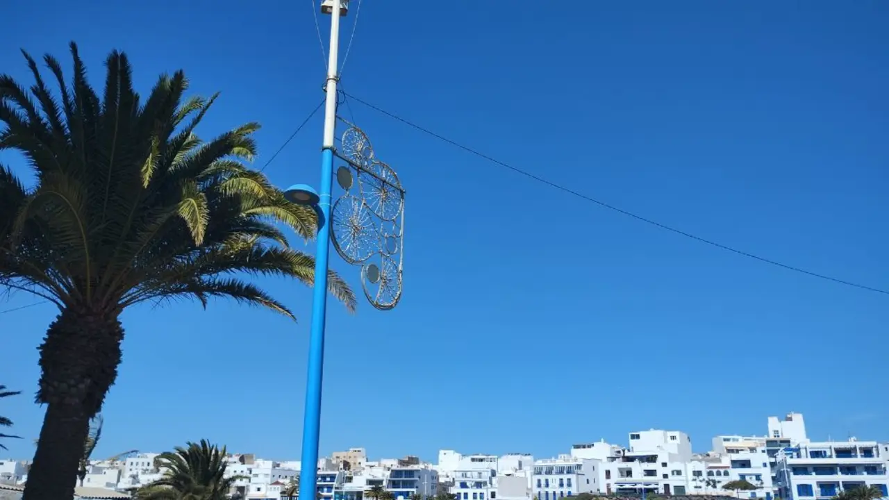 Alumbrado navideño en El Charco