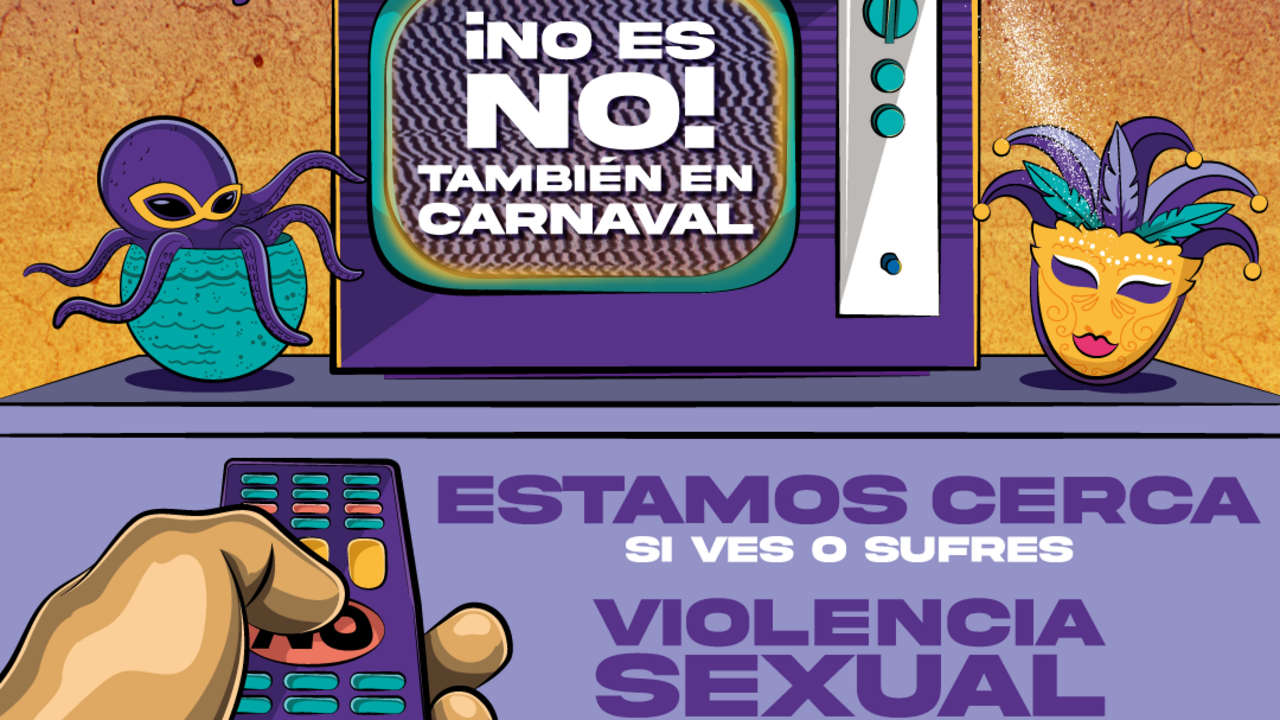 'No es no'. Campaña de prevención del Cabildo.