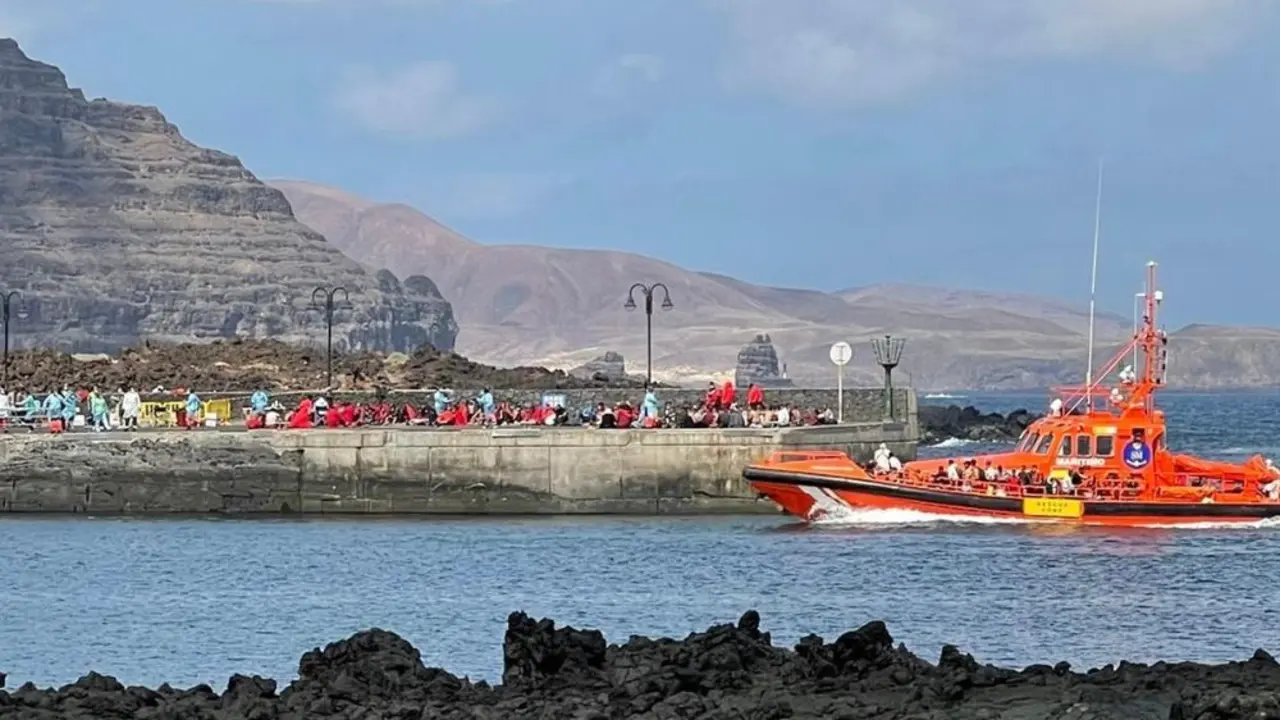Llegada de migrantes a Lanzarote