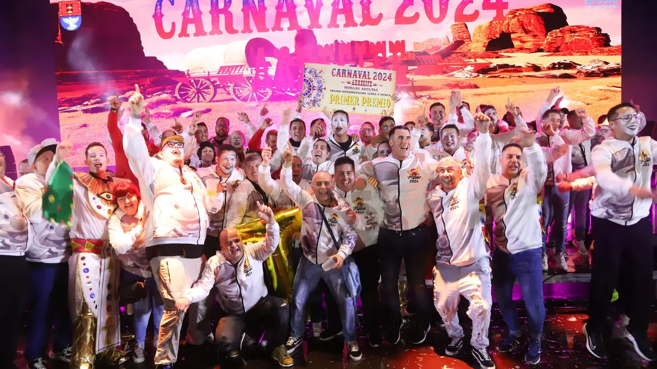 Final XXXIV Concurso de Murgas Adultas.