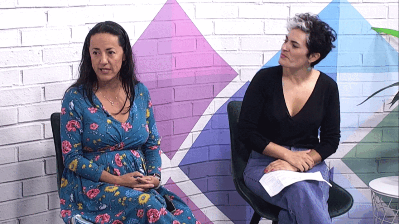 Malena García y Vicky Dos Santos