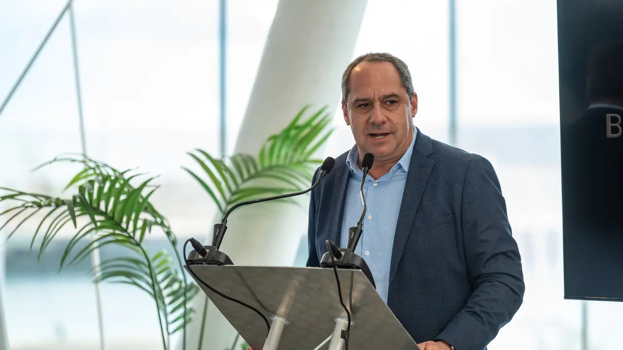 El consejero de Deportes, Juan Monzón.