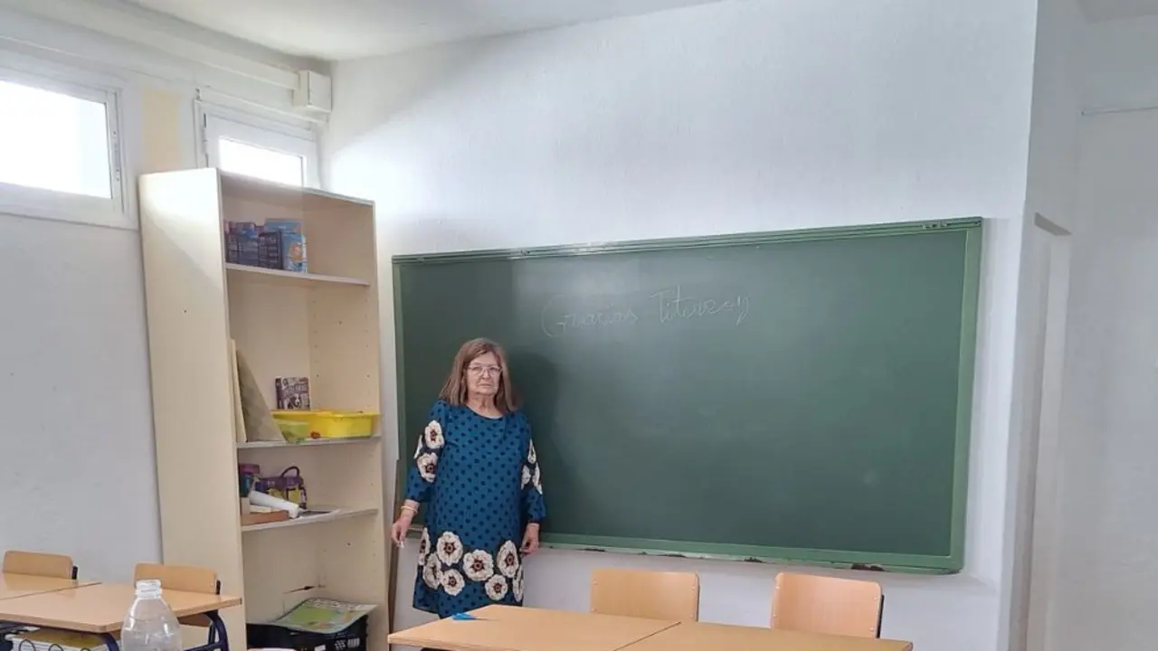 La maestra Mari Charo