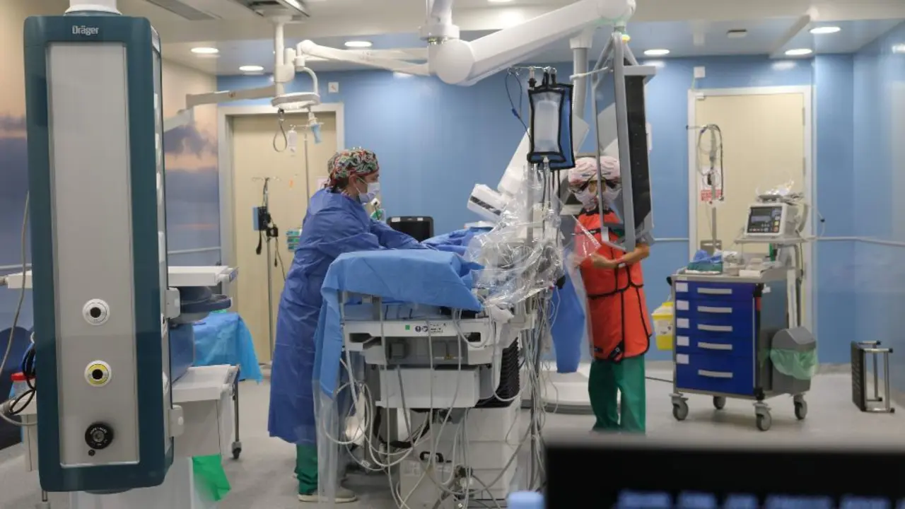 Unidad de Hemodinámica del hospital Dr. Molina Orosa