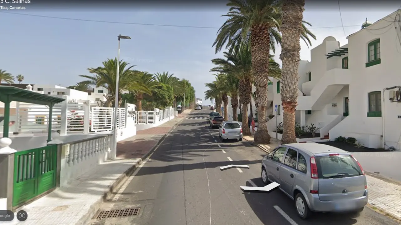 Calle en Puerto del Carmen.