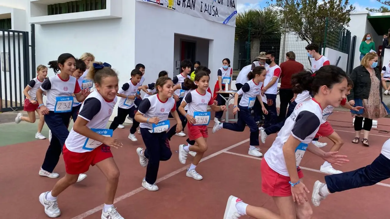 Carrera Solidaria Colegio Arenas Internacional 2024.