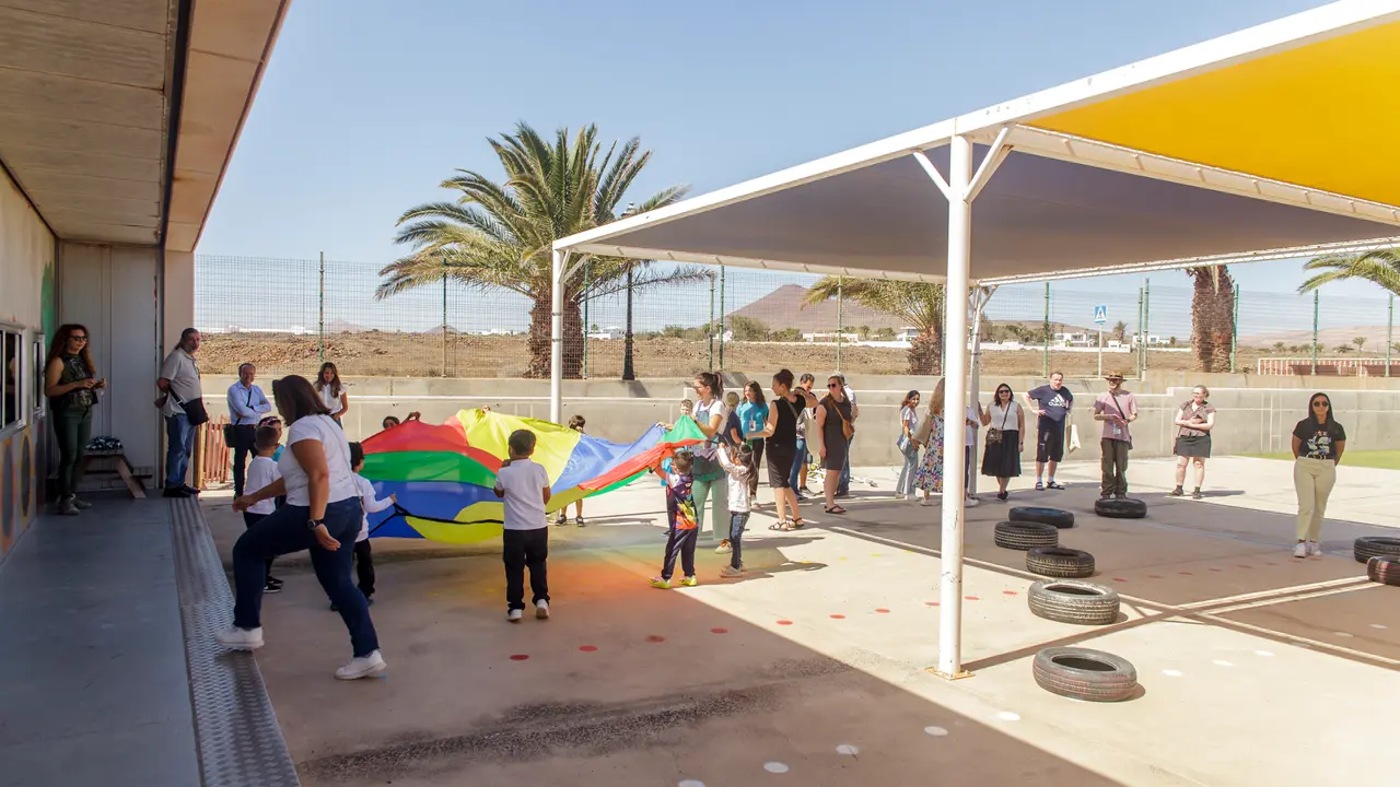 Visita Europeos CEIP Costa Teguise.