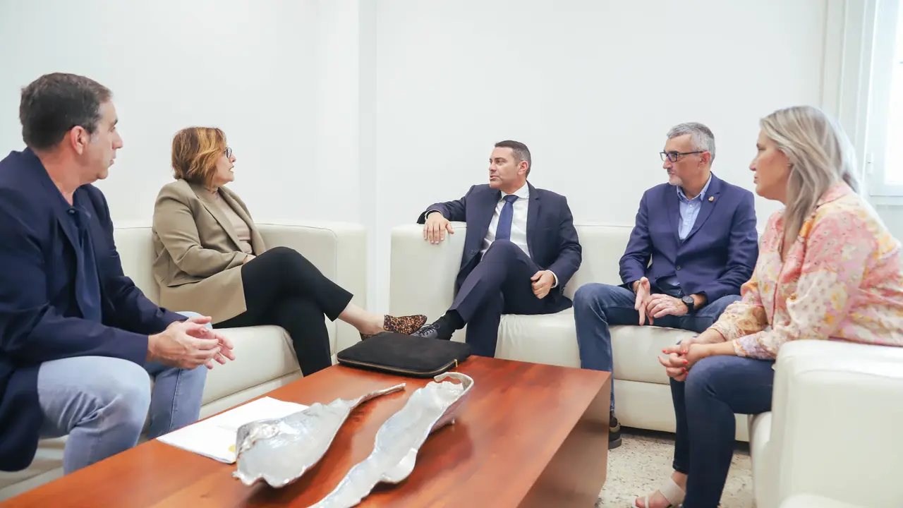 Visita consejera Bienestar Social del Gobierno de Canarias.