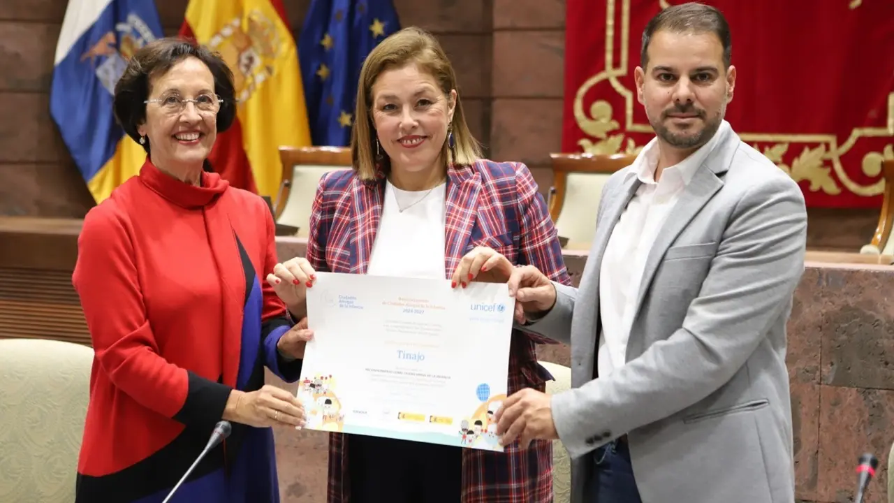 Tinajo Ciudad Amiga de la Infancia.