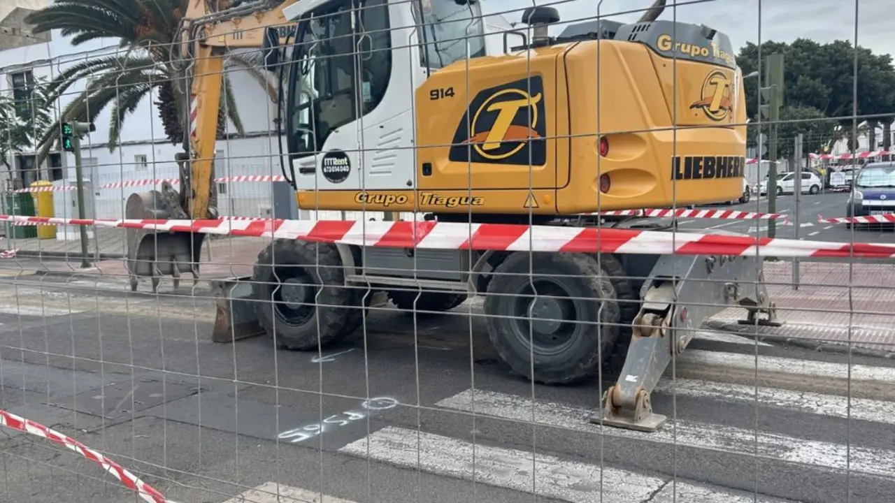 Obras en el barrio de Titerroy